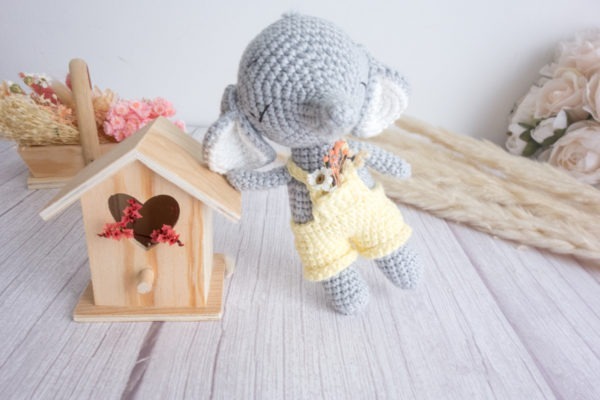 Kit Crochet- La Poupée Éléphant "Little Henry"
