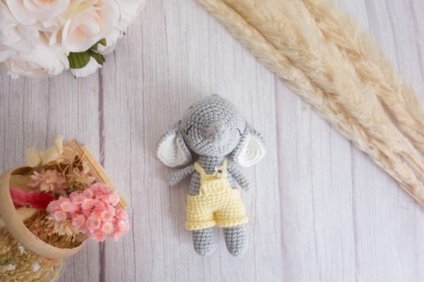Kit Crochet- La Poupée Éléphant "Little Henry"
