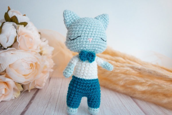 Kit Crochet- La Poupée Chat "Little Marcel"