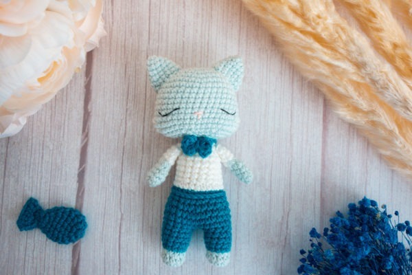 Kit Crochet- La Poupée Chat "Little Marcel"