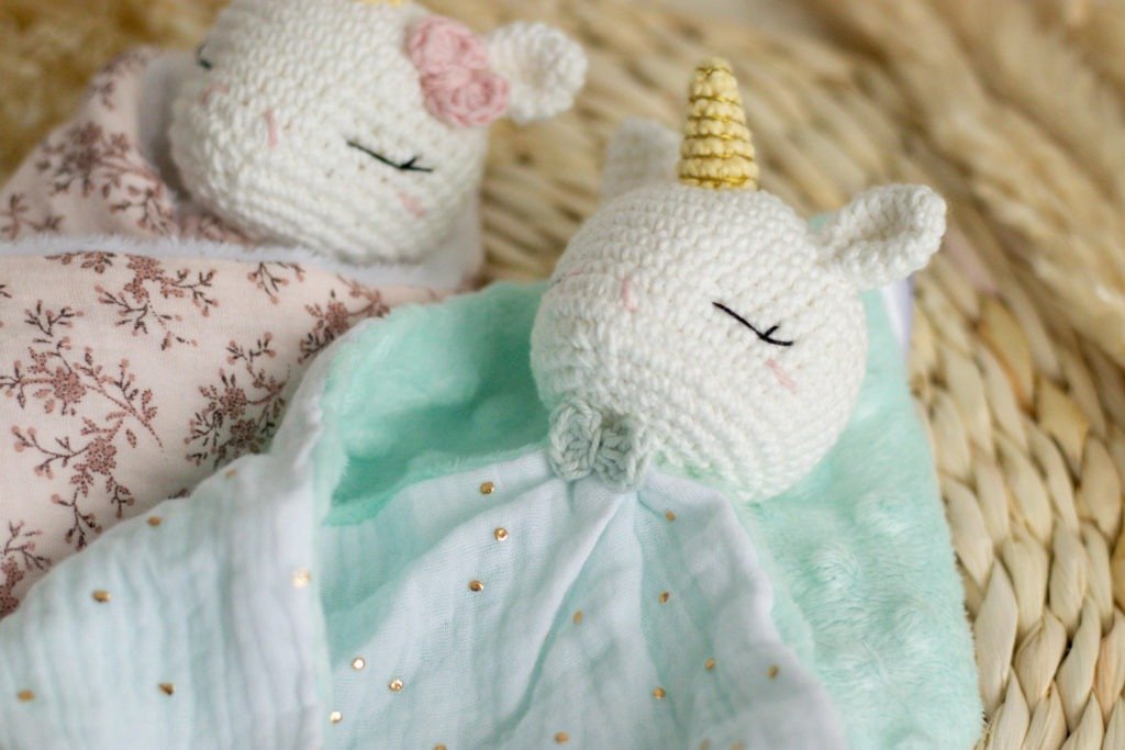 doudou licorne tex baby