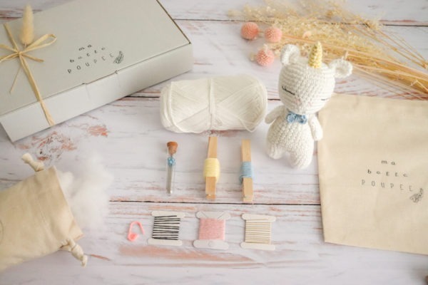 Kit Crochet- La poupée Licorne "Little Haru"