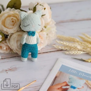Patron Crochet - La poupée Chat "Little Marcel"