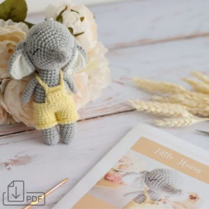 Patron Crochet - La poupée Éléphant "Little Henry"