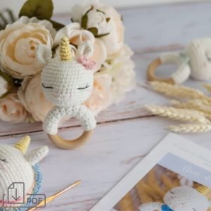 Patron Crochet - Le Hochet Licorne