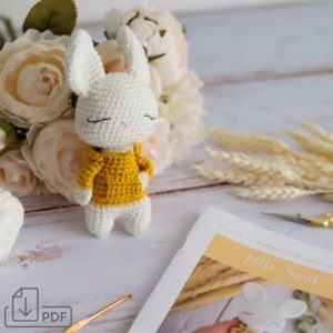 Patron Crochet - La poupée Lapin "Little Sweet"