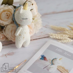 Patron Crochet - La poupée Licorne "Little Haru"