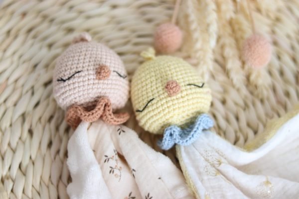 doudou poussin à personnaliser pour bébé