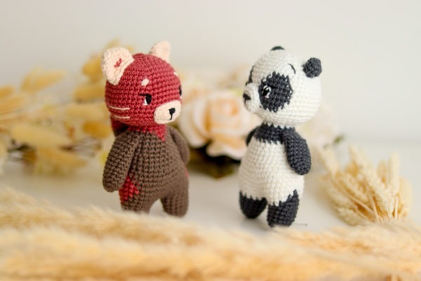 Panda crochet Bam et Boo