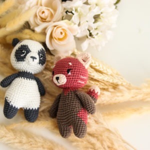 Panda crochet Bam et Boo