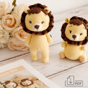 Lion patron crochet
