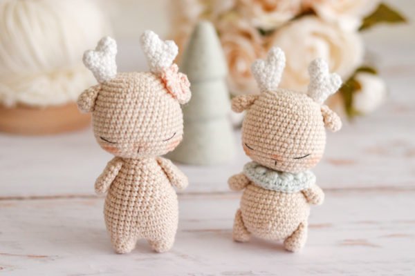 Kit crochet - rennes de noël