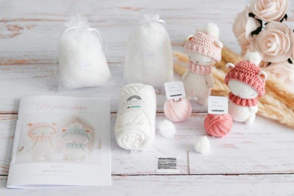 Kit numéro 01 - Les ours - Collection "Les petits cotons" – Image 2