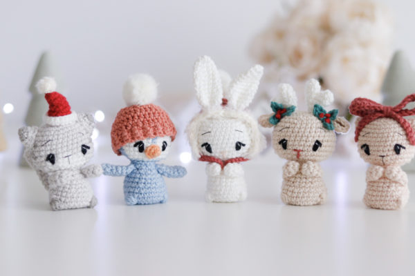 kit crochet noel - bébés cotons