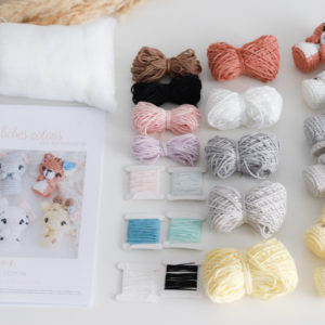Kit crochet amigurumi animaux