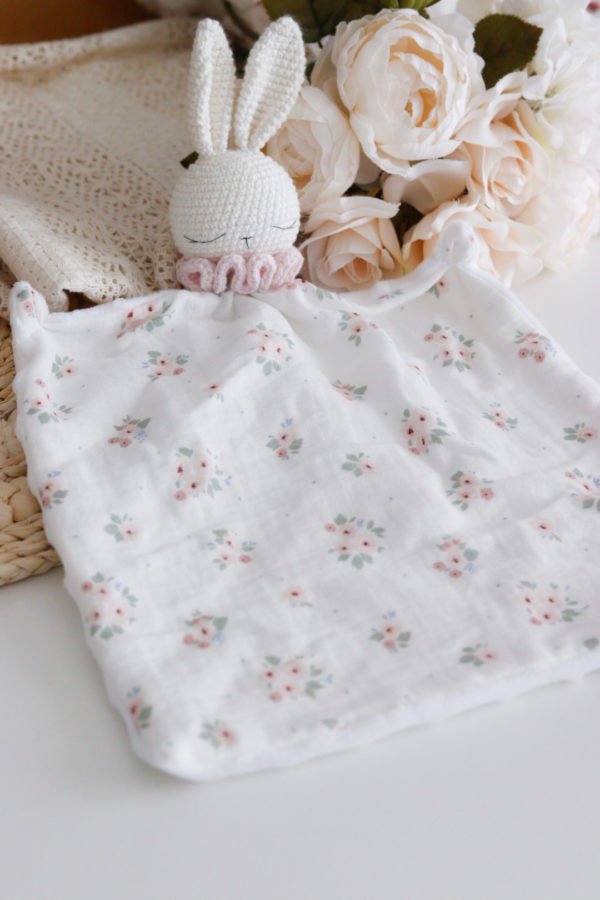 Kit crochet doudou lapin à personnaliser