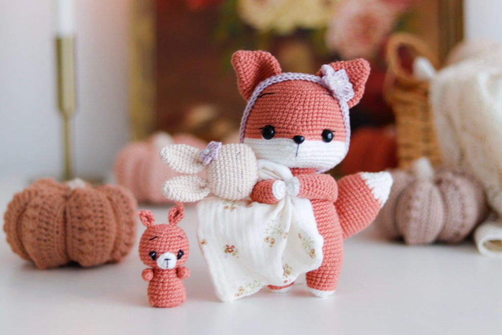 crochet - Cookie la renarde