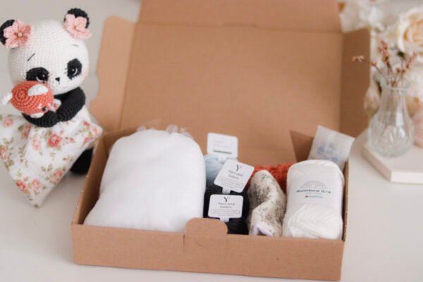 kit crochet panda DIY amigurumi