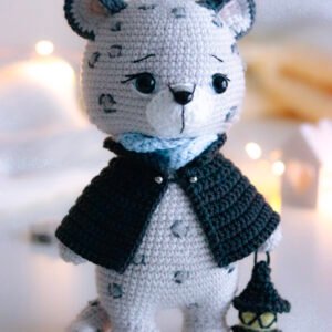 PRE-COMMANDE Kit crochet - Boréal le léopard des neiges