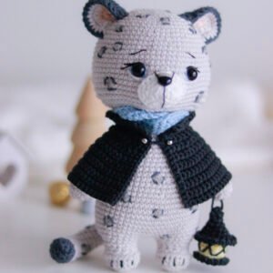 Patron crochet - Boréal le léopard des neiges