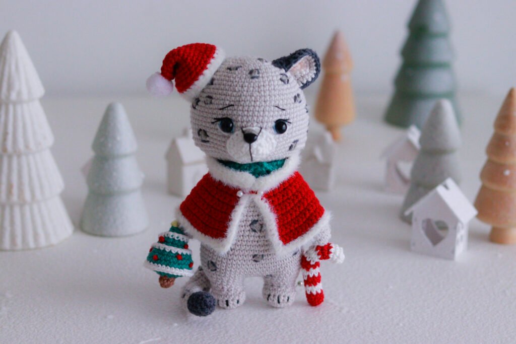 Patron crochet - Boréal le léopard des neiges