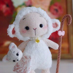 PRE-COMMANDE Kit crochet - Chamallow le mouton