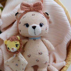 PRE-COMMANDE Kit crochet - Savana le léopard des sables